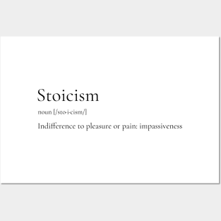 Stoicism Definition Posters and Art